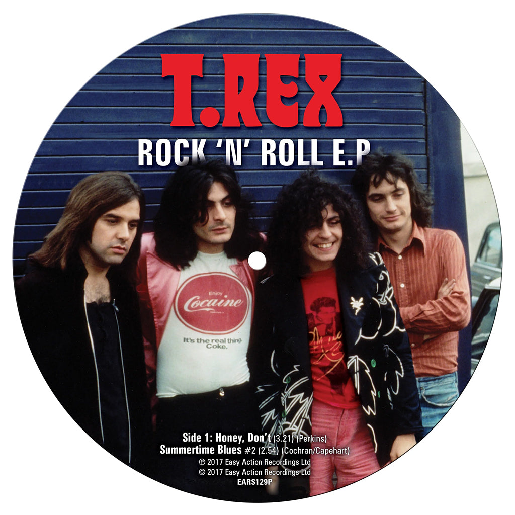 T. REX - Rock N Roll E.P - 7" EP - Picture Disc Vinyl