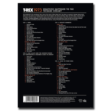 T. REX - Whatever Happened To The Teenage Dream? - 4CD (w/ 44 page bound book) - 50th Anniversary Deluxe Box Set [JUN 23]