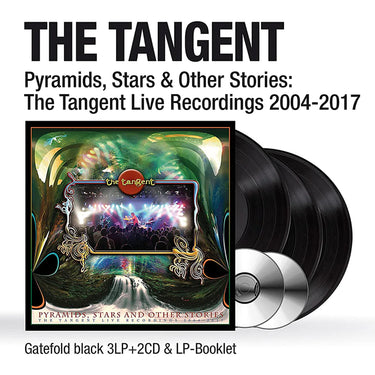 THE TANGENT - Pyramids, Stars & Other Stories: The Tangent Live Recordings 2004-2017 - 3LP - Vinyl & 2CD Set [JAN 27]