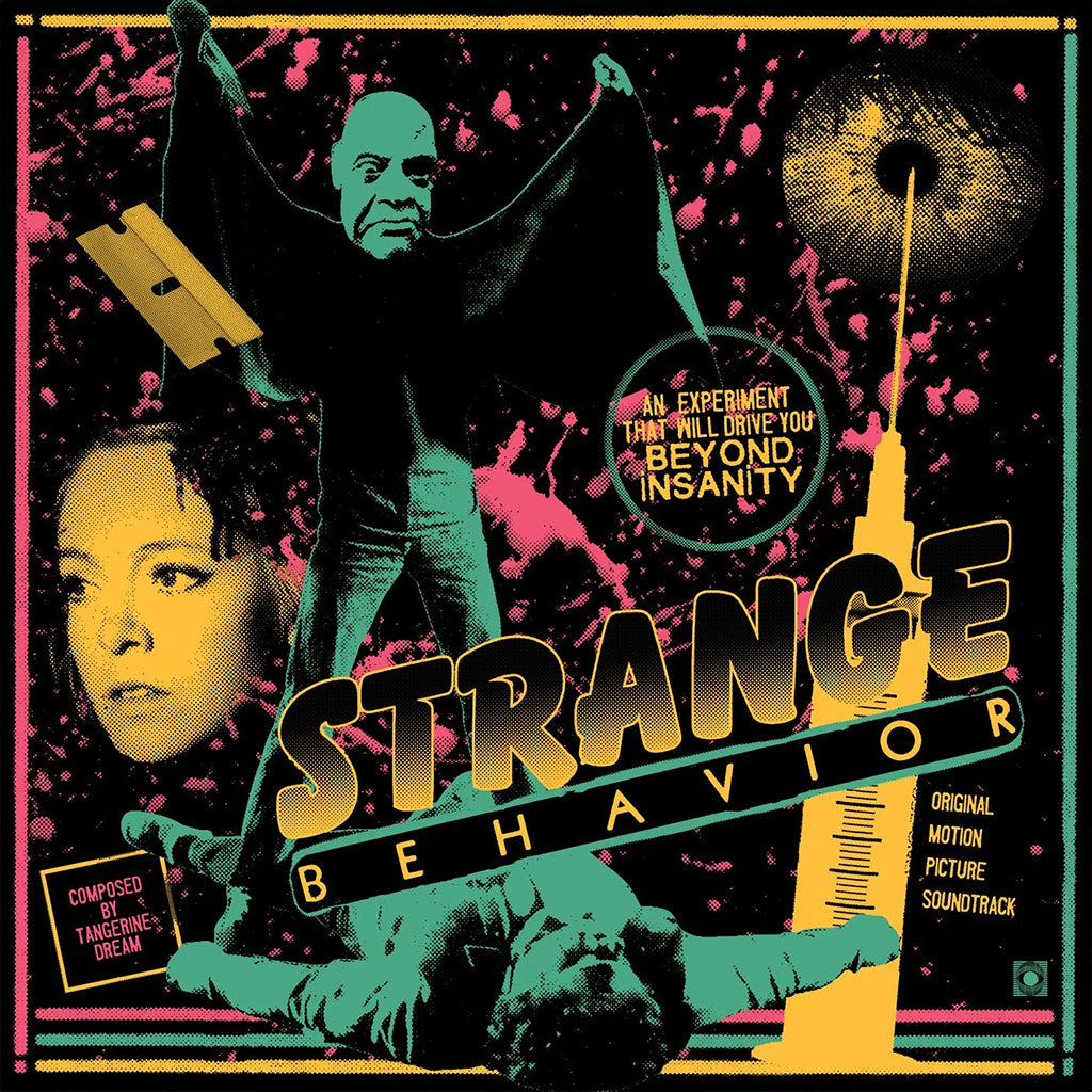 TANGERINE DREAM - Strange Behavior (OST) - LP - Streaked Lime Green Vinyl