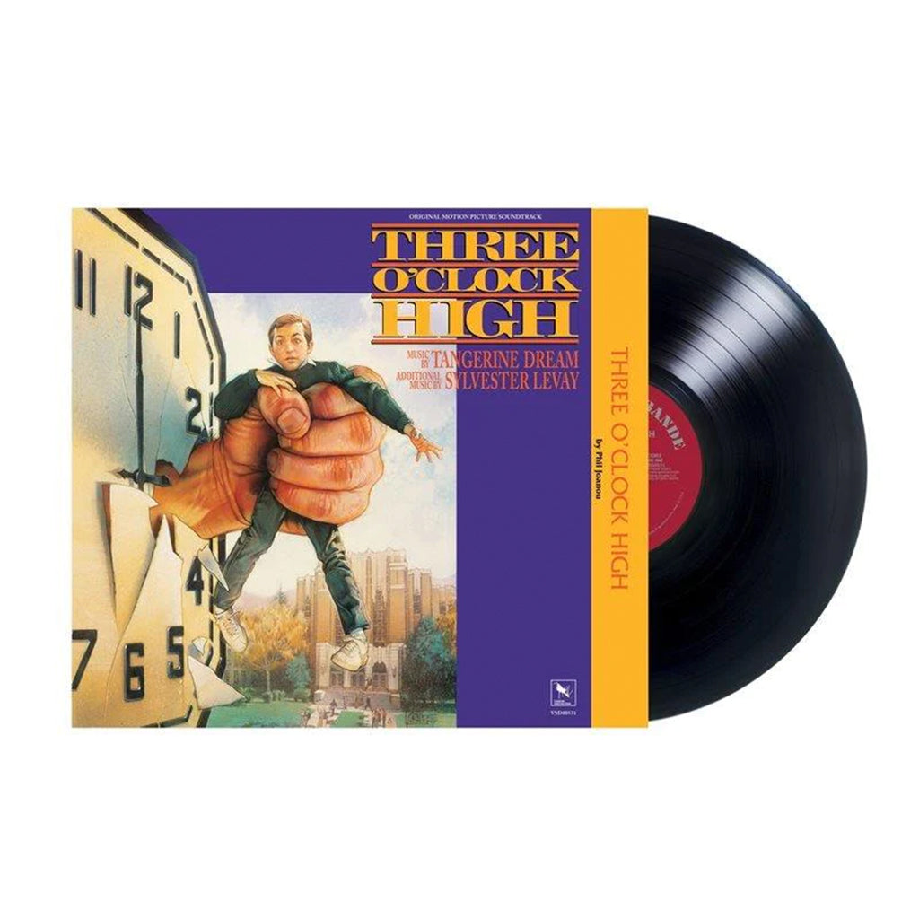 TANGERINE DREAM / SYLVESTER LEVAY - Three O'Clock High - OST (2023 Reissue w/ Poster Insert) - LP - Vinyl