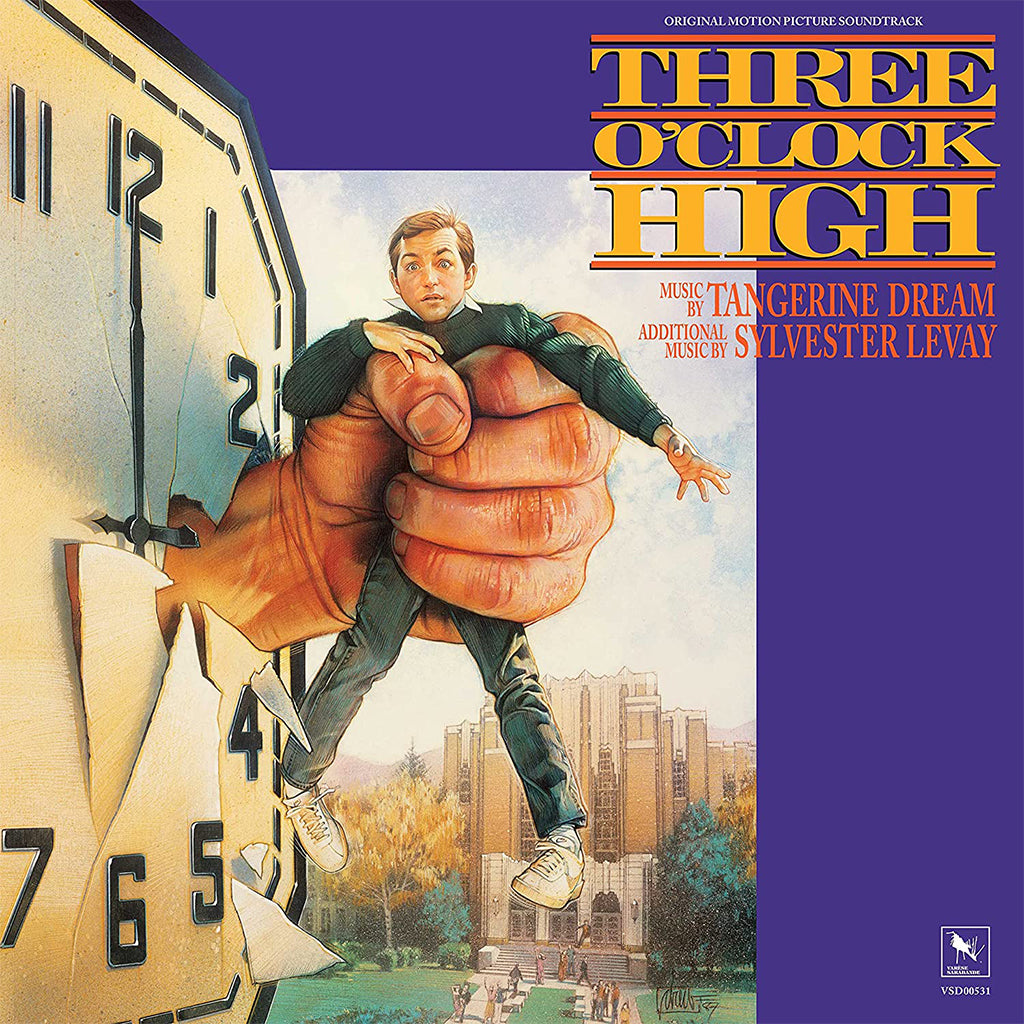 TANGERINE DREAM / SYLVESTER LEVAY - Three O'Clock High - OST (2023 Reissue w/ Poster Insert) - LP - Vinyl