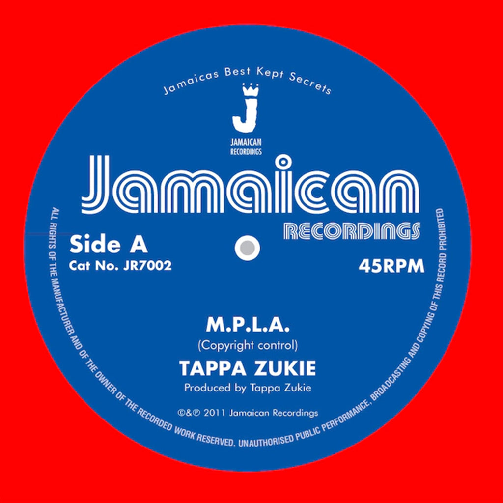 TAPPA ZUKIE - M.P.L.A. (2023 Reissue) - 7" - Vinyl