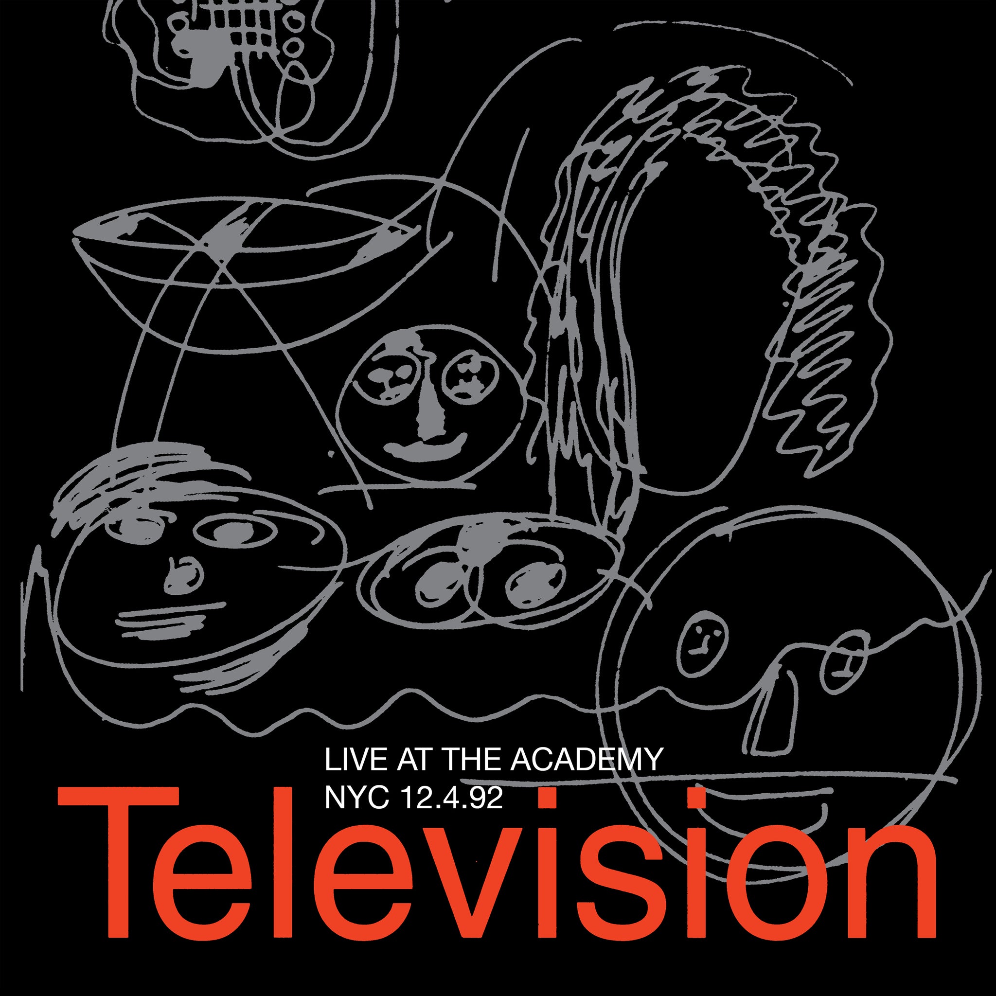 TELEVISION - Live At The Academy NYC 12.4.92 - 2 LP - Coloured Vinyl (TBC)  [RSD 2024]