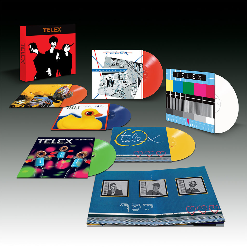 TELEX - Telex - 6LP - Assorted Colour Vinyl Deluxe Box Set