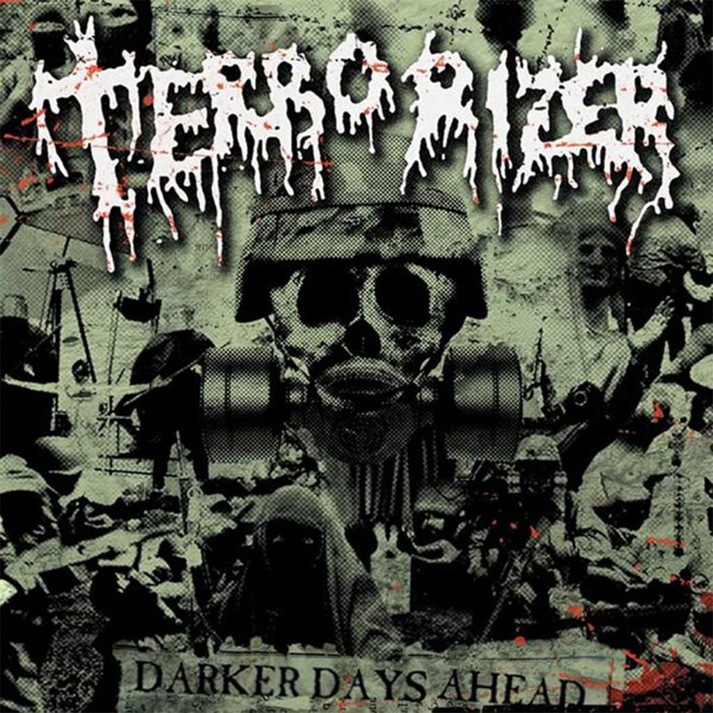 TERRORIZER - Darker Days Ahead (2023 Reissue) - LP - Transparent Green Vinyl