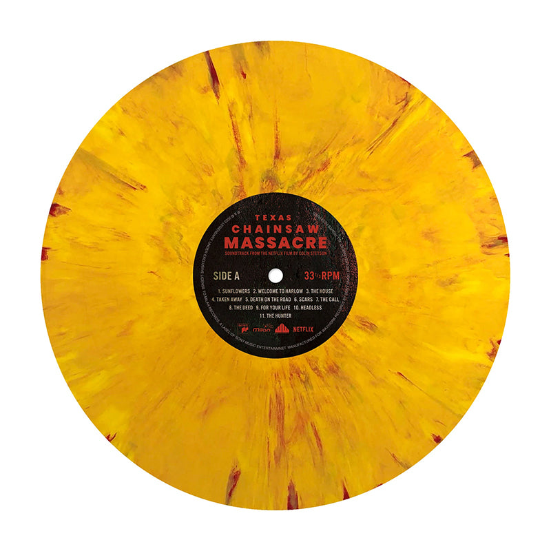 COLIN STETSON - Texas Chainsaw Massacre (Netflix OST) - LP - 180g Sunflower & Blood Vinyl