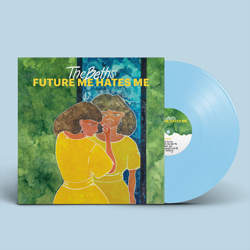 THE BETHS - Future Me Hates Me (2022 Repress) - LP - Baby Blue Vinyl