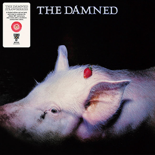 THE DAMNED - Strawberries (40th Anniv. Ed.) - LP - Pink / Red Swirl Vinyl [RSD 2022]