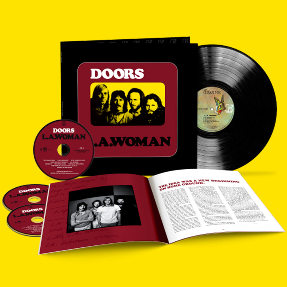 THE DOORS - L.A. Woman (50th. Deluxe Ed.) - 3CD / 1LP - 180g Vinyl