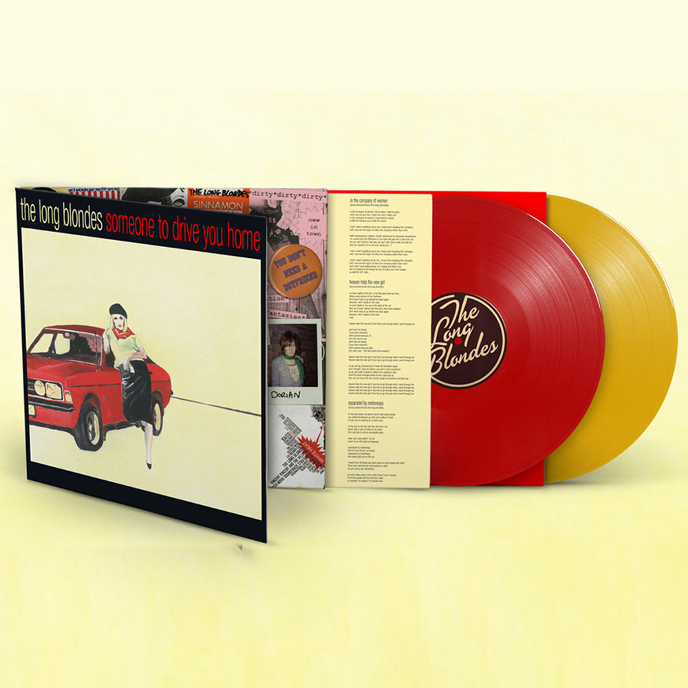 THE LONG BLONDES - Someone To Drive You Home: 15th Anniv. Ed. - 2LP - Yellow / Red Vinyl