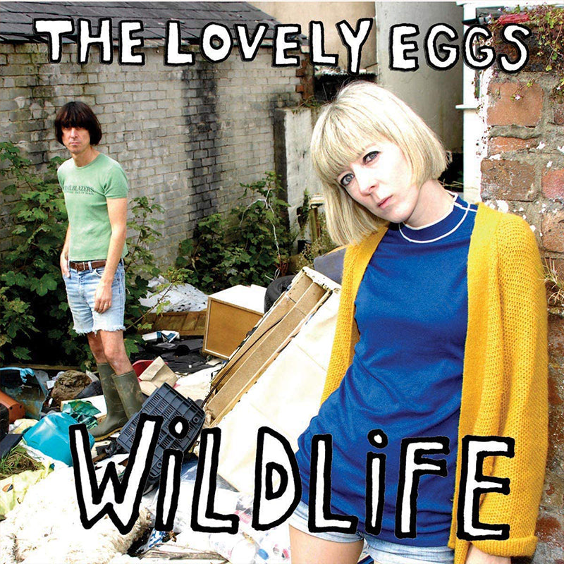 THE LOVELY EGGS - Wildlife (2022 Repress) - LP - Clear Frosted Vinyl