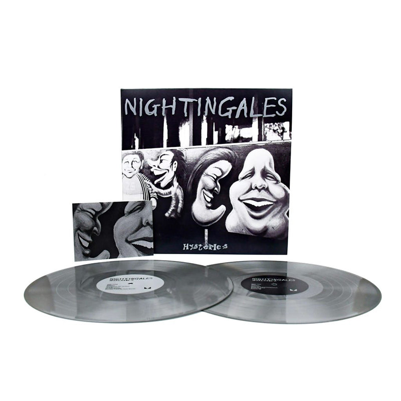 THE NIGHTINGALES - Hysterics - 2LP - Silver Vinyl [RSD 2022]