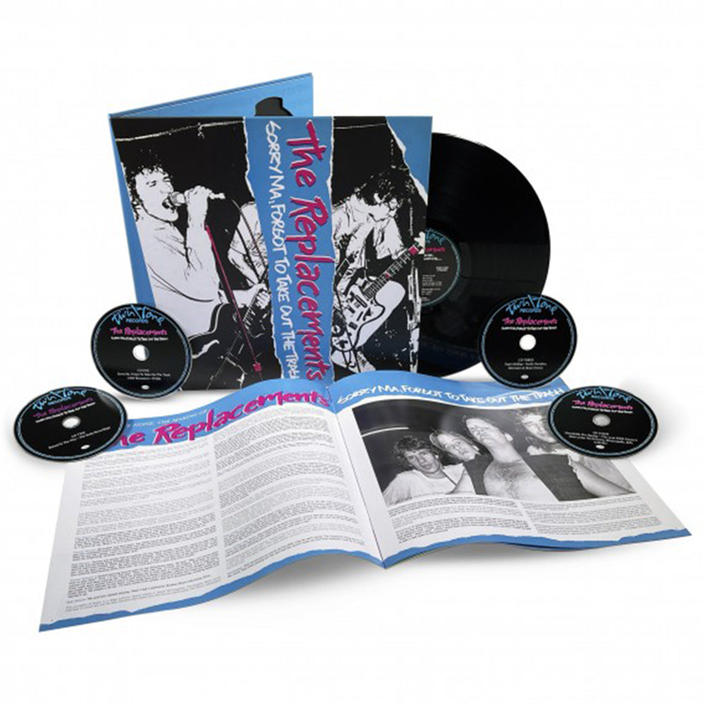 THE REPLACEMENTS - Sorry Ma, Forgot To Take Out The Trash - 4CD / 1LP - Deluxe Edition