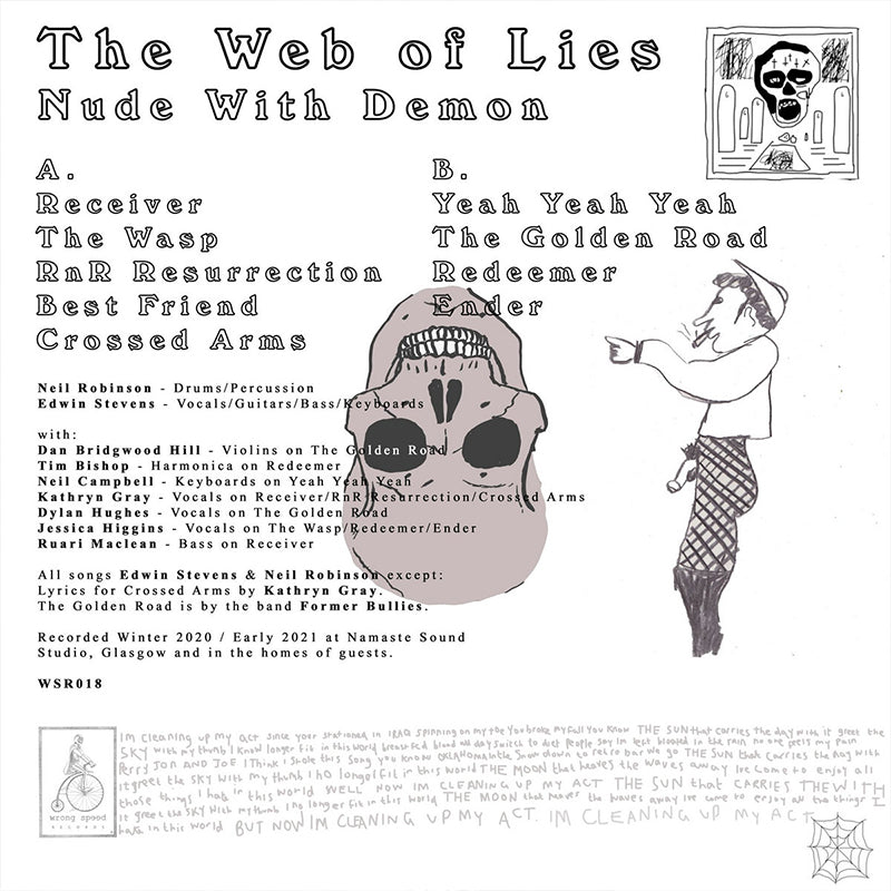 THE WEB OF LIES - Nude With Demon - LP - Vinyl