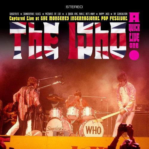 THE WHO - A Quick Live One - 2LP - Limited Red, White & Blue Striped [RSD2020-OCT24]