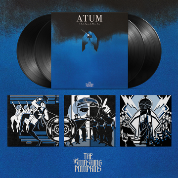 THE SMASHING PUMPKINS - ATUM: A Rock Opera In Three Acts - 4LP + 3 Screen Printed Inserts - 180g Black Vinyl Set