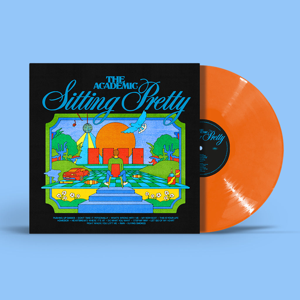THE ACADEMIC - Sitting Pretty - LP - Orange Vinyl