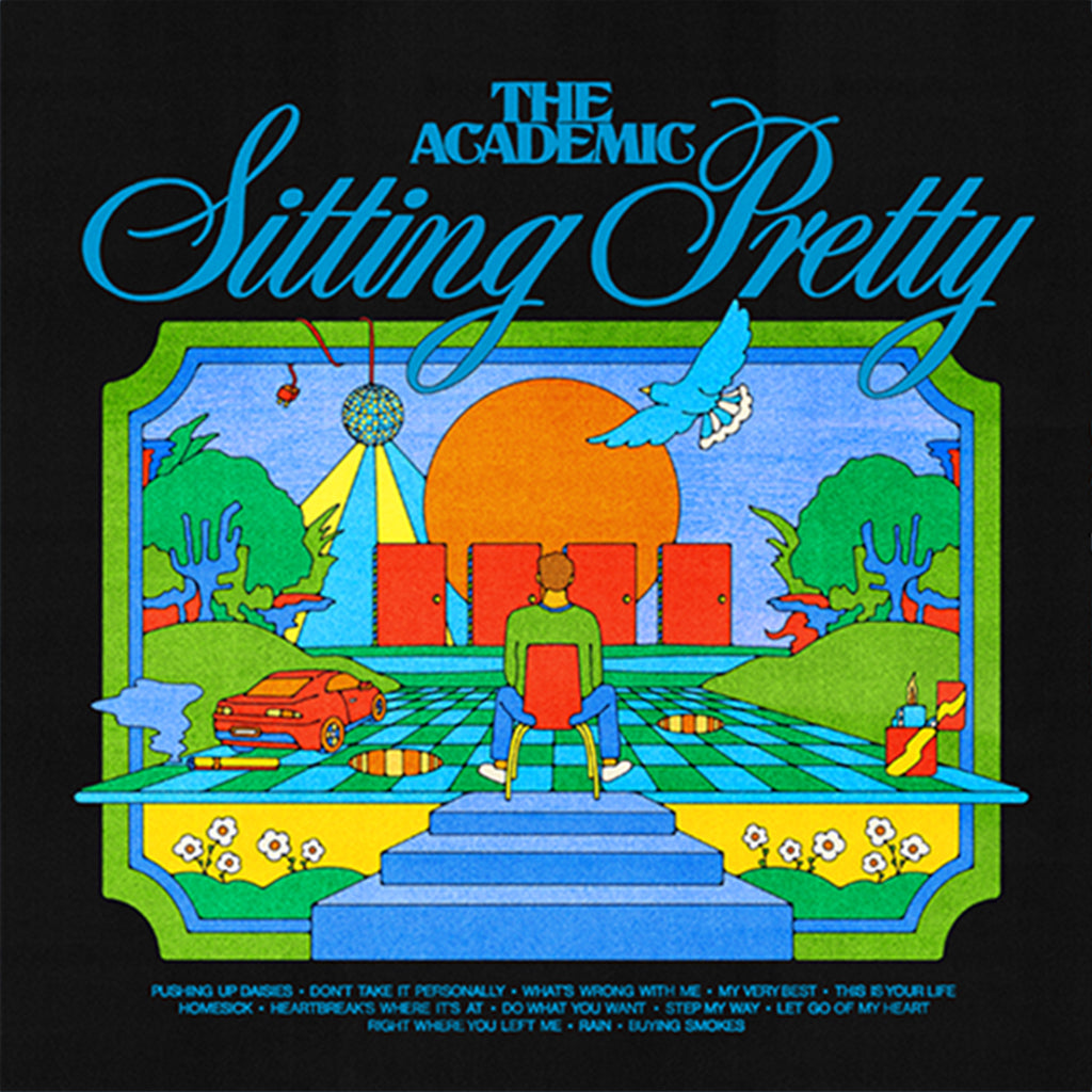THE ACADEMIC - Sitting Pretty - LP - Orange Vinyl
