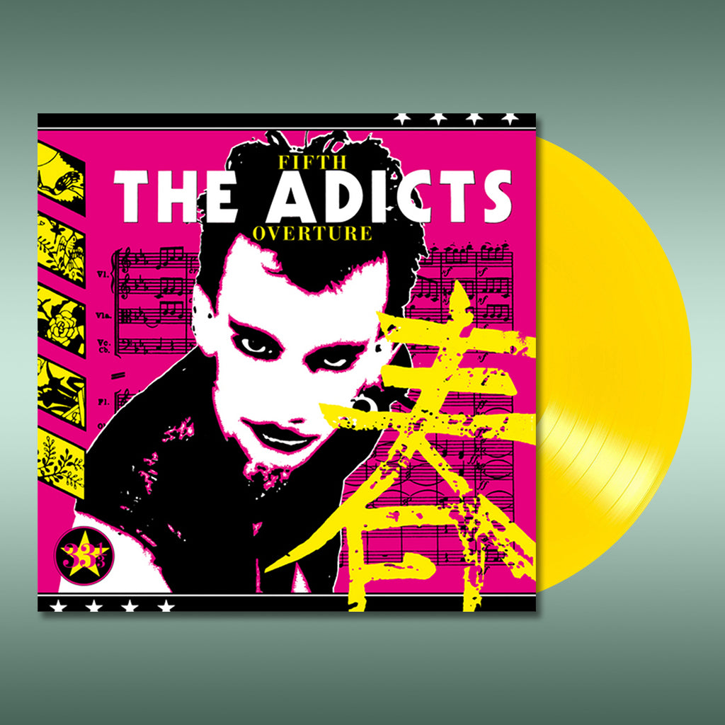 THE ADICTS - Fifth Overture - LP - Yellow Vinyl [RSD23]