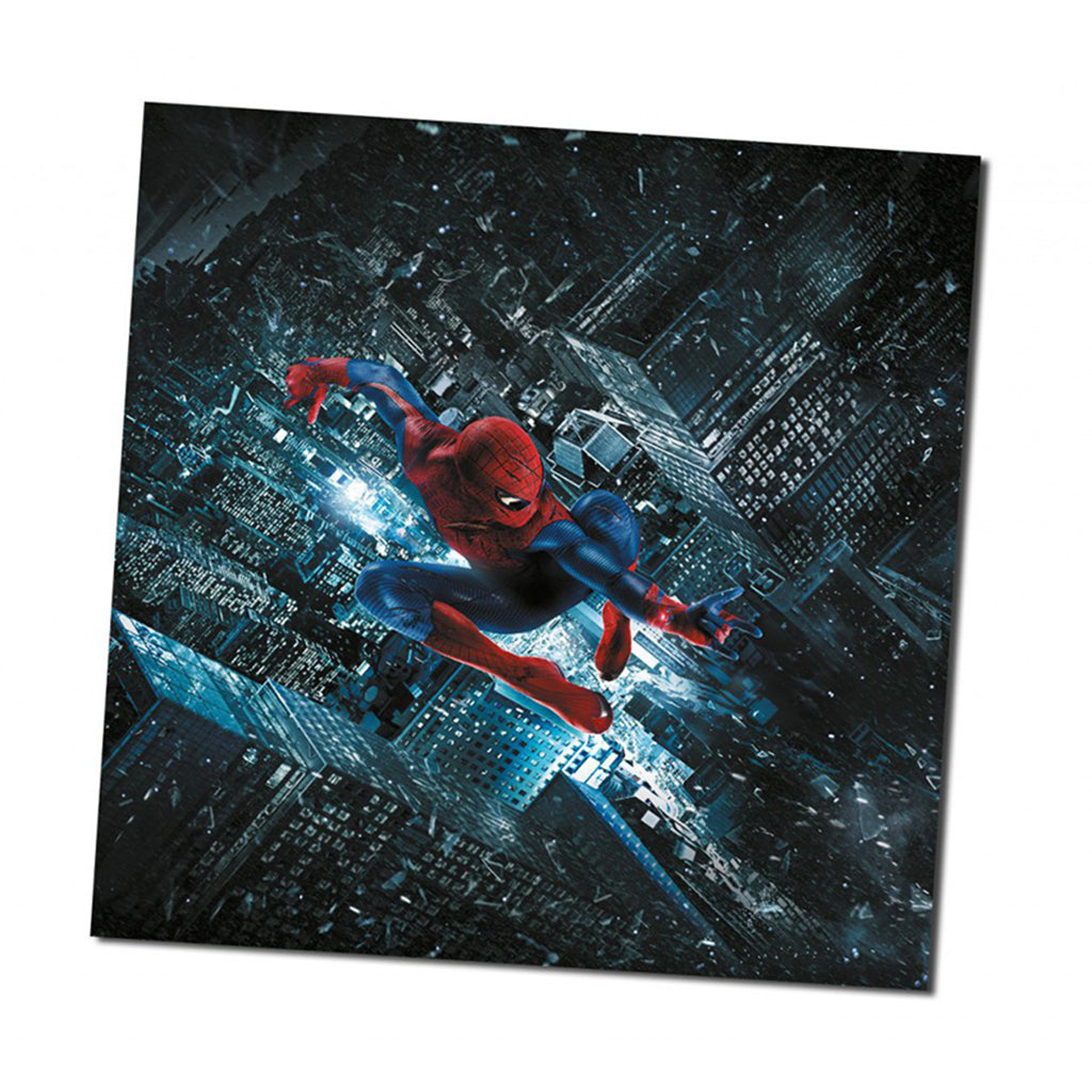 JAMES HORNER - The Amazing Spider-Man (OST) - 2LP + Poster - 180g Translucent Blue/Red Marbled Vinyl