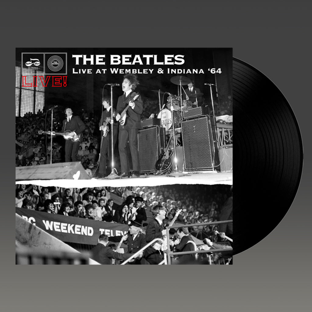 THE BEATLES - Live At Wembley & Indiana 64 - LP - Vinyl