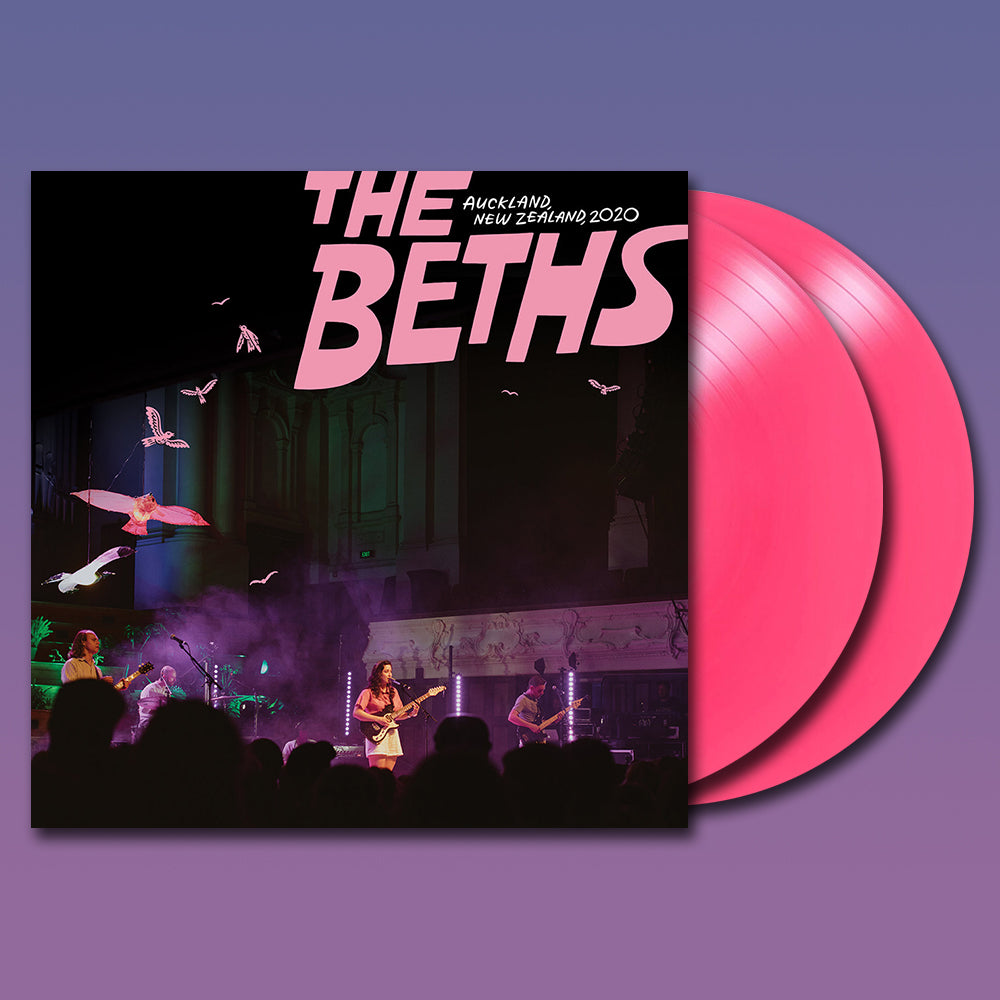 THE BETHS - Auckland, New Zealand, 2020 - 2LP - Ltd. Hot Pink Vinyl