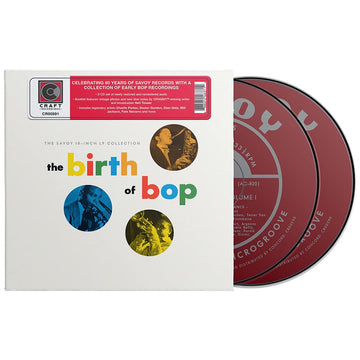 VARIOUS - The Birth Of Bop: The Savoy 10-Inch LP Collection - 2CD [MAR 31]