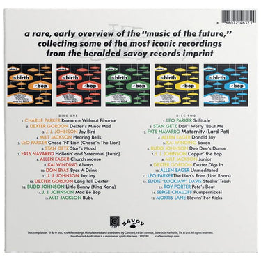 VARIOUS - The Birth Of Bop: The Savoy 10-Inch LP Collection - 2CD [MAR 31]