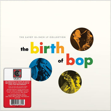 VARIOUS - The Birth Of Bop: The Savoy 10-Inch LP Collection - 5 x 10" LP - Vinyl Box Set