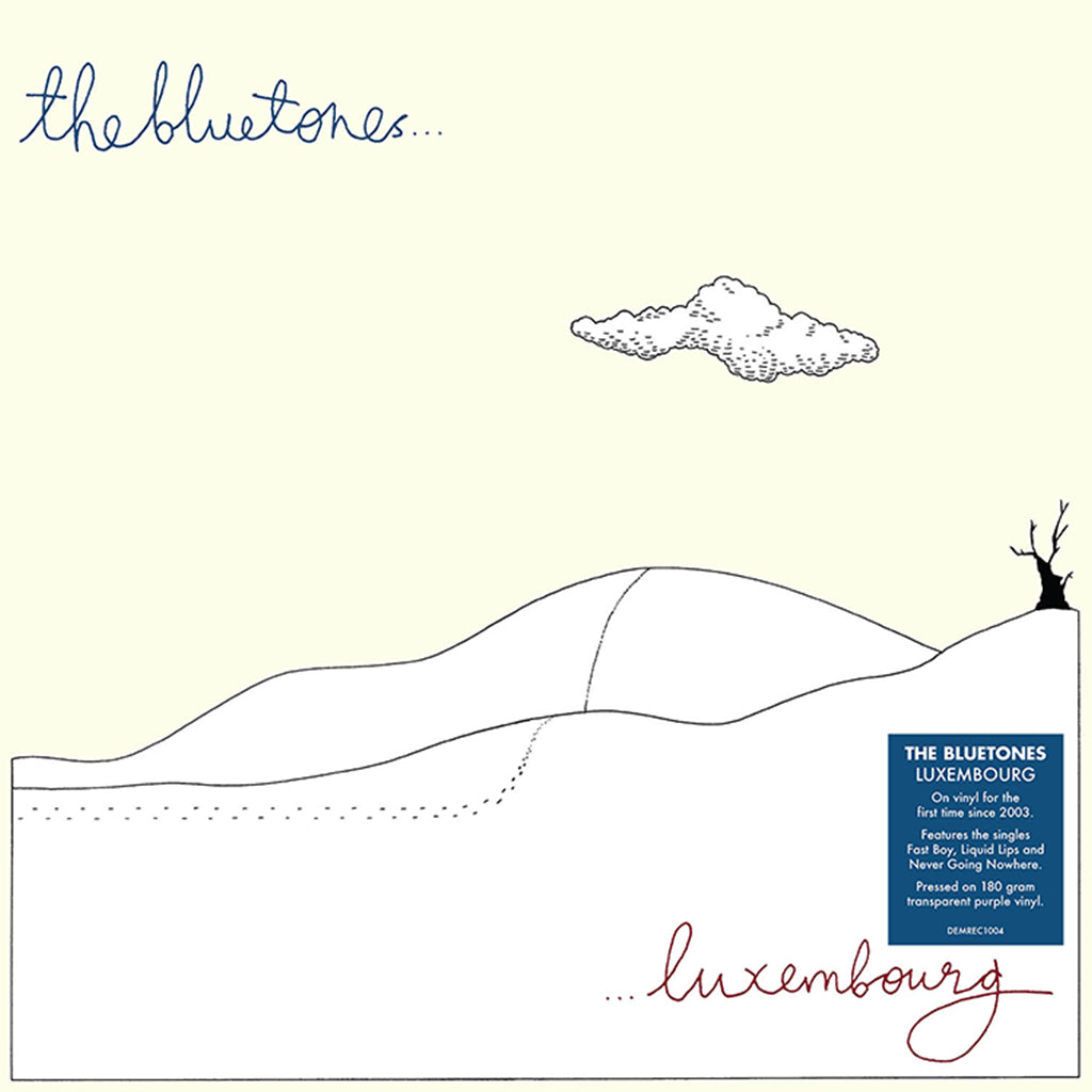 THE BLUETONES - Luxembourg  - LP - Translucent Purple Vinyl