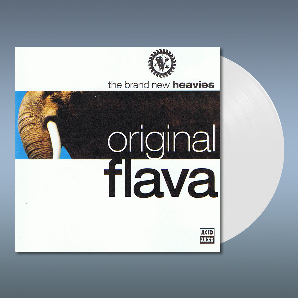 THE BRAND NEW HEAVIES - Original Flava (Acid Jazz 35th Anniversary Reissue - Remastered) - LP - White Vinyl