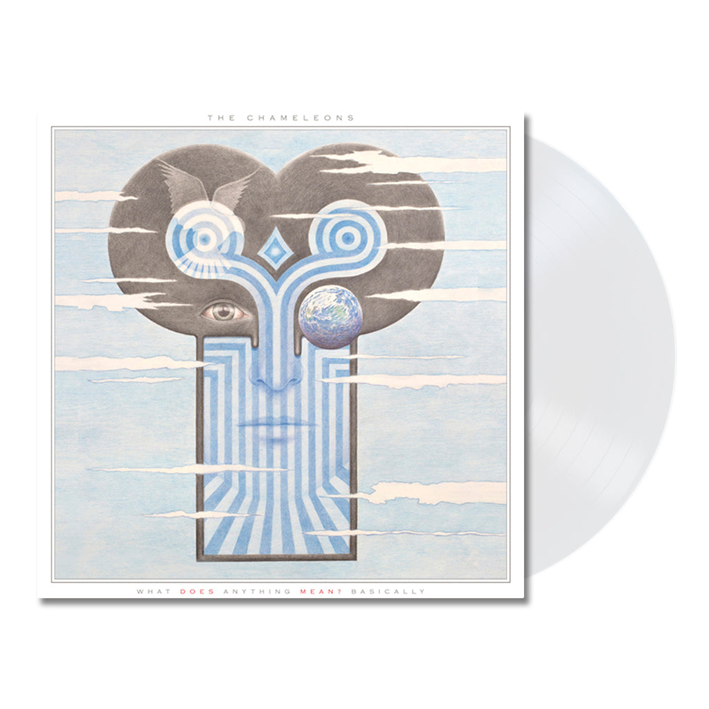 THE CHAMELEONS - What Does Anything Mean? Basically (Remastered) - LP - Gatefold Clear Vinyl