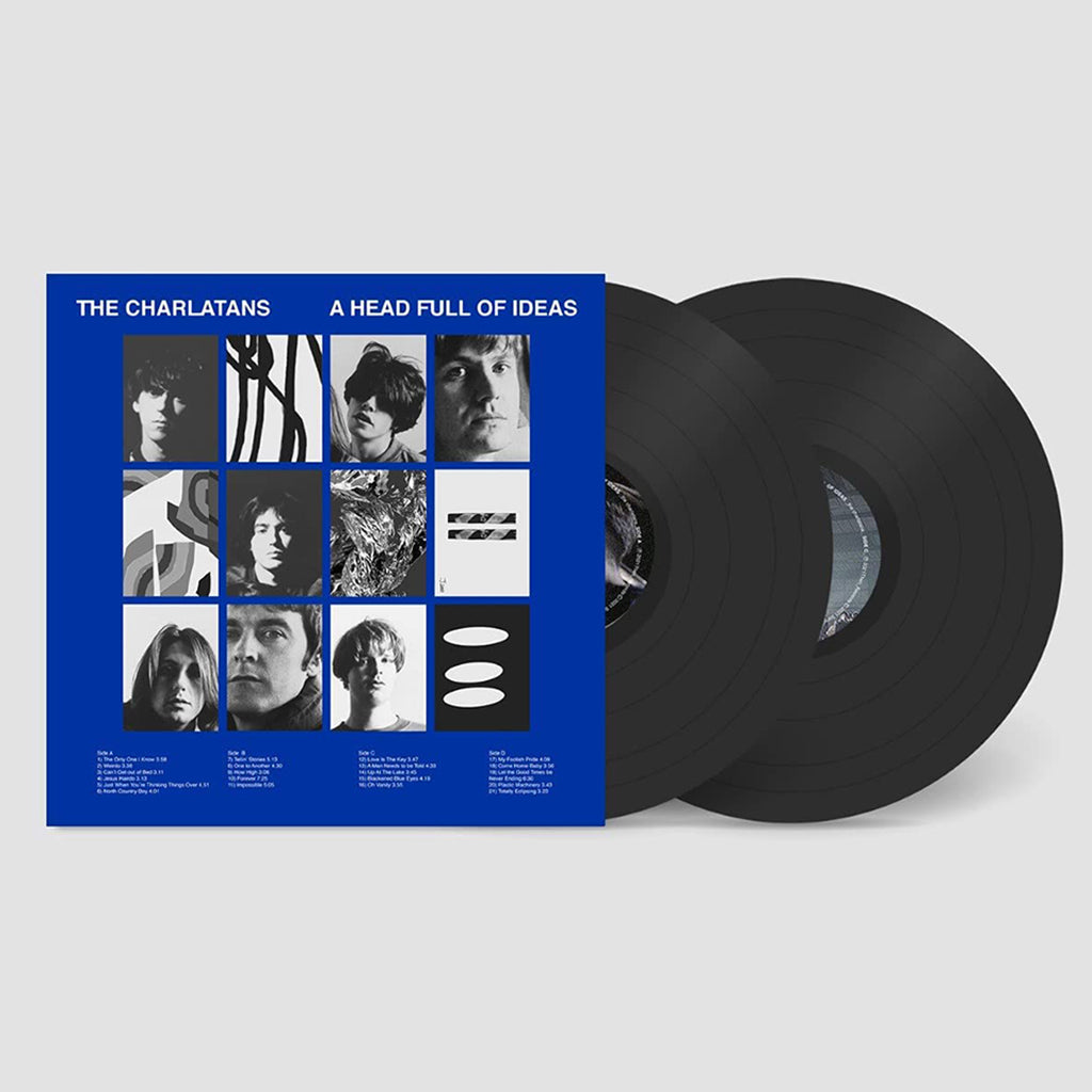 THE CHARLATANS - A Head Full Of Ideas (Repress) - 2LP - Black Vinyl