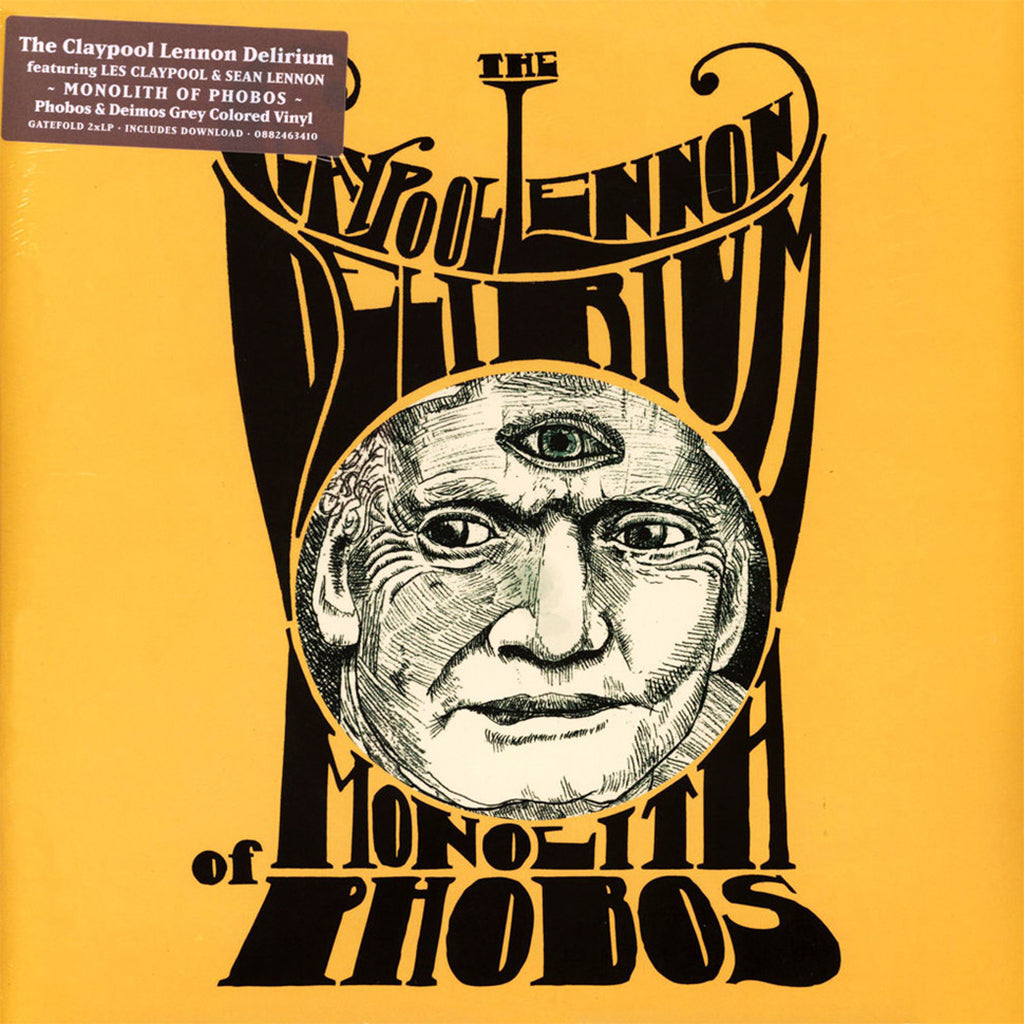 THE CLAYPOOL LENNON DELIRIUM - Monolith Of Phobos (2022 Reissue) - 2LP - Ghostly Grey Coloured Vinyl