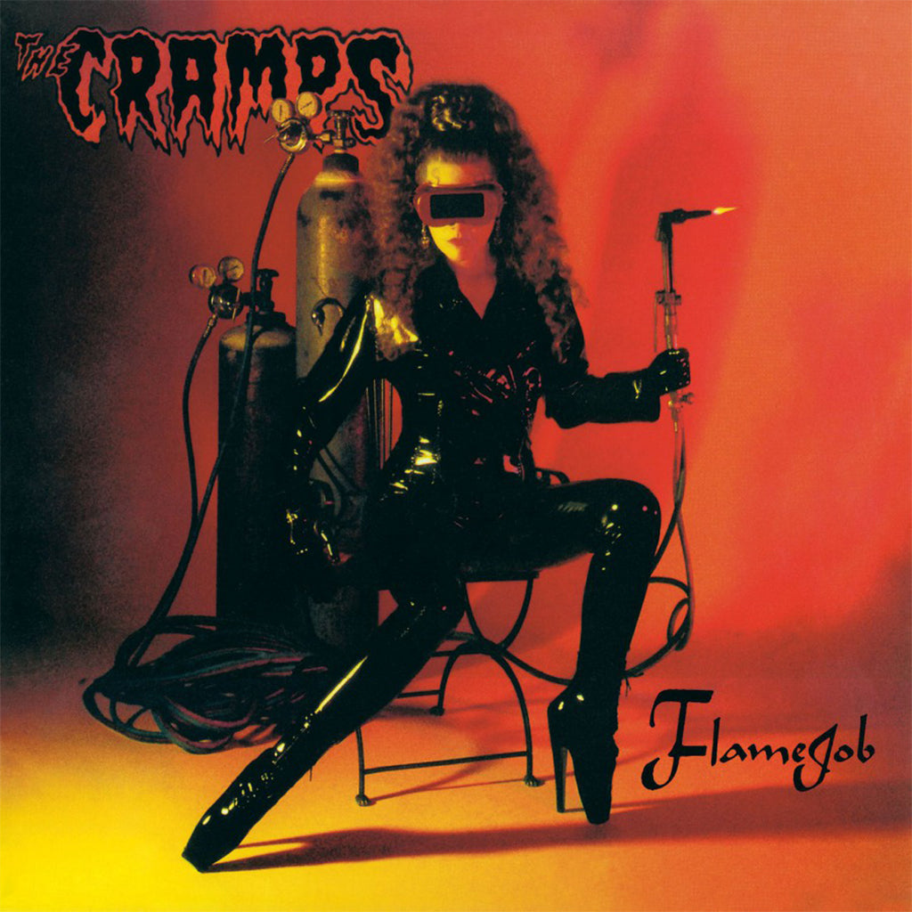 THE CRAMPS - Flamejob (2023 Reissue) - LP - Deluxe 180g Translucent Blue Vinyl