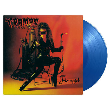 THE CRAMPS - Flamejob (2023 Reissue) - LP - Deluxe 180g Translucent Blue Vinyl