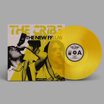 THE CRIBS - The New Fellas (2022 Reissue) - LP - Yellow Transparent Vinyl