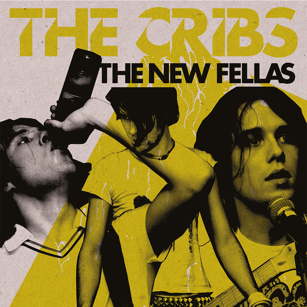 THE CRIBS - The New Fellas (2022 Reissue) - LP - Yellow Transparent Vinyl