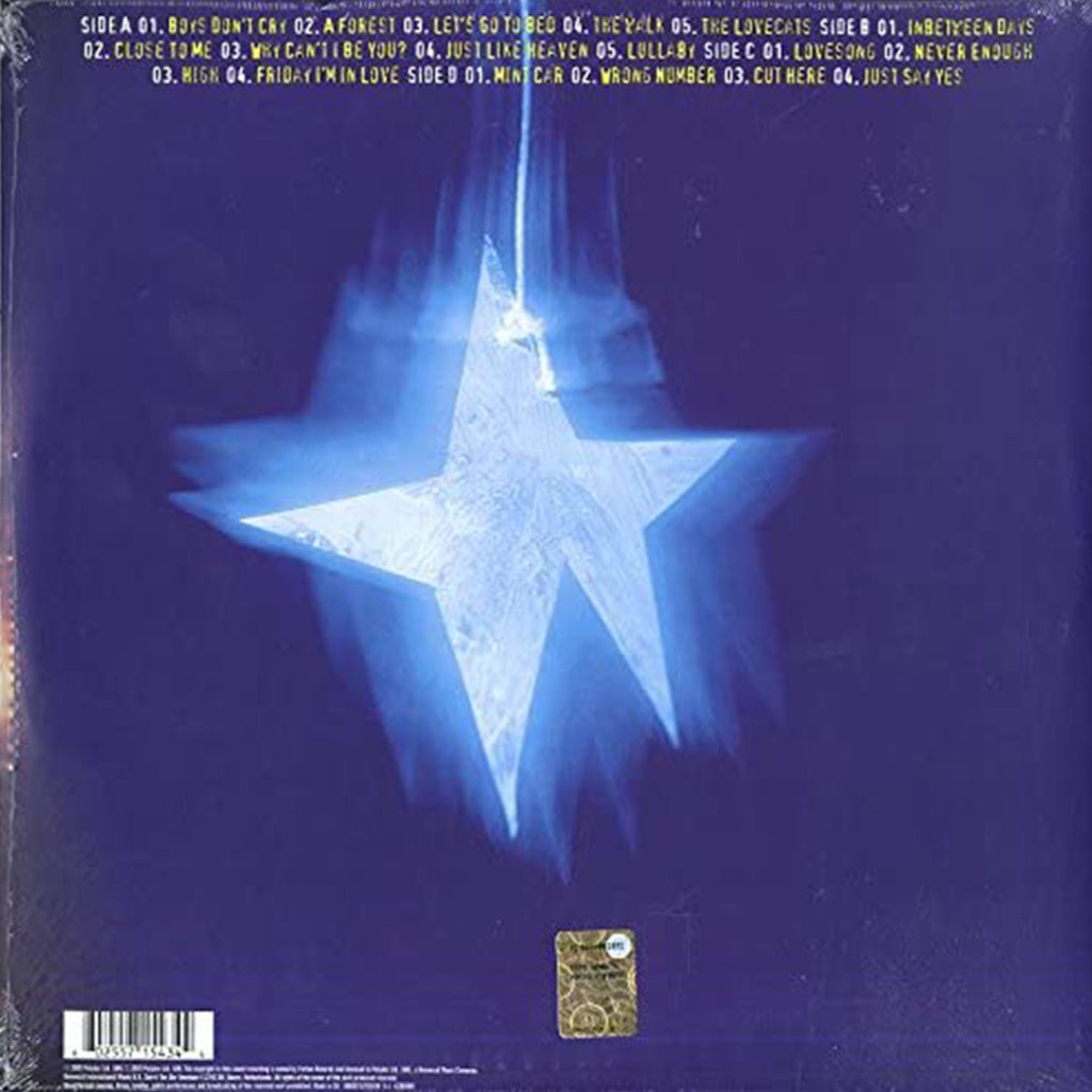 THE CURE - Greatest Hits - 2LP - Gatefold 180g Vinyl