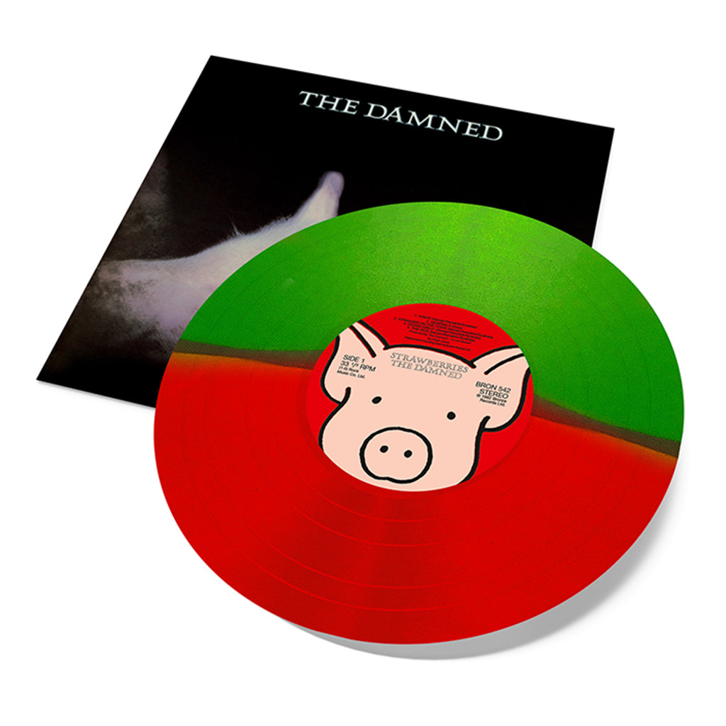 THE DAMNED - Strawberries (2023 Reissue) - LP - Split Red & Green Viny