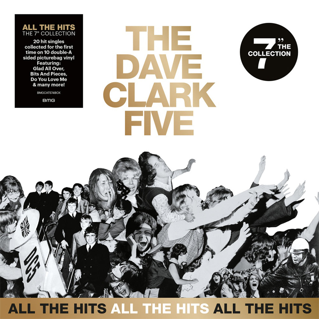 THE DAVE CLARK FIVE - All The Hits: The 7" Collection - 7" x 10 - Vinyl Box Set
