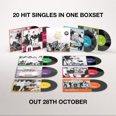 THE DAVE CLARK FIVE - All The Hits: The 7" Collection - 7" x 10 - Vinyl Box Set