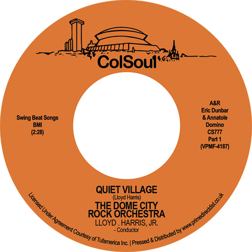 THE DOME CITY ROCK ORCHESTRA - Quiet Village Pt 1 / Quiet Village Pt 2 - 7" - Vinyl [RSD23]