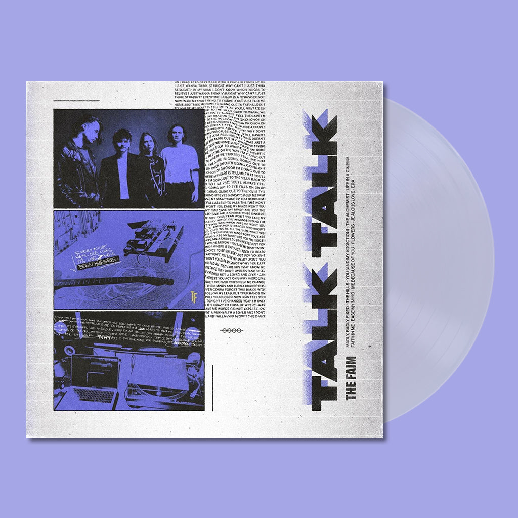 THE FAIM - Talk Talk - LP - Clear Vinyl