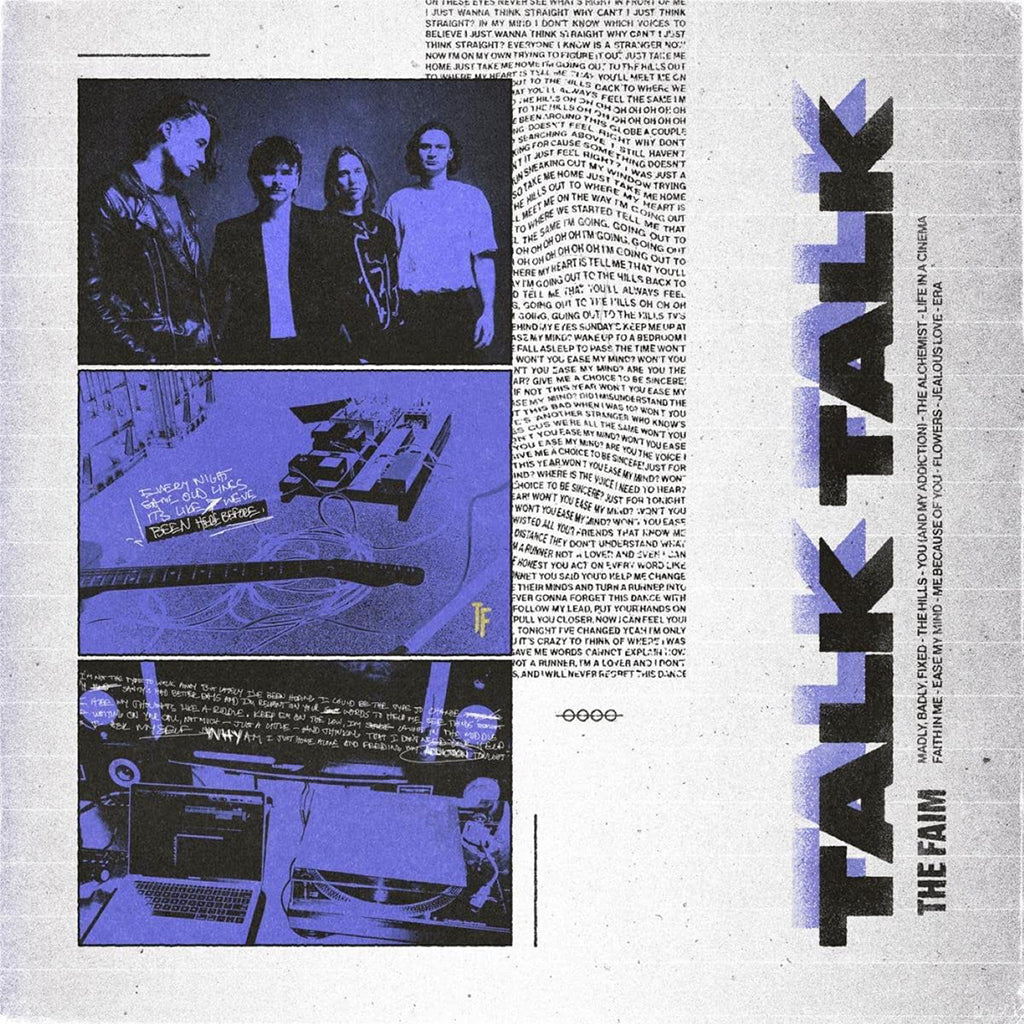 THE FAIM - Talk Talk - LP - Clear Vinyl