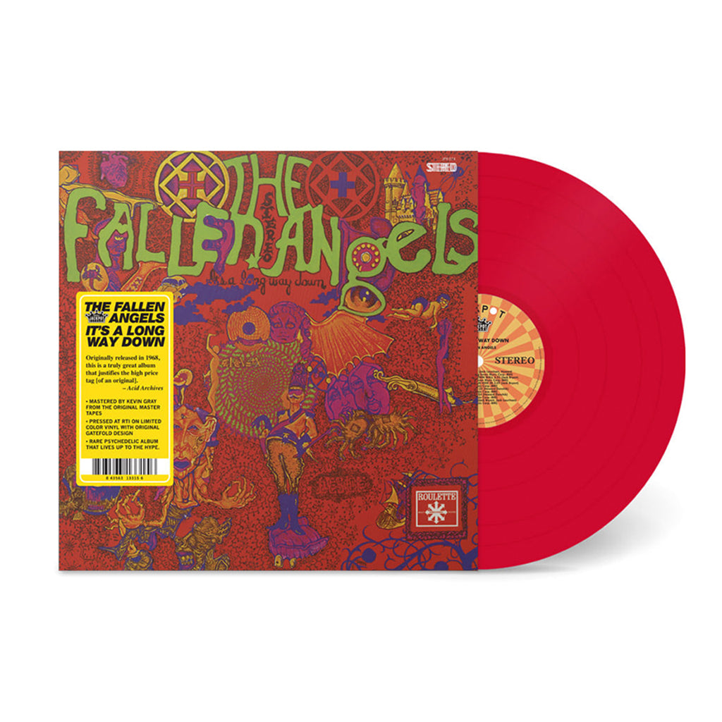 THE FALLEN ANGELS - It’s A Long Way Down (2022 Reissue) - LP - Red Vinyl