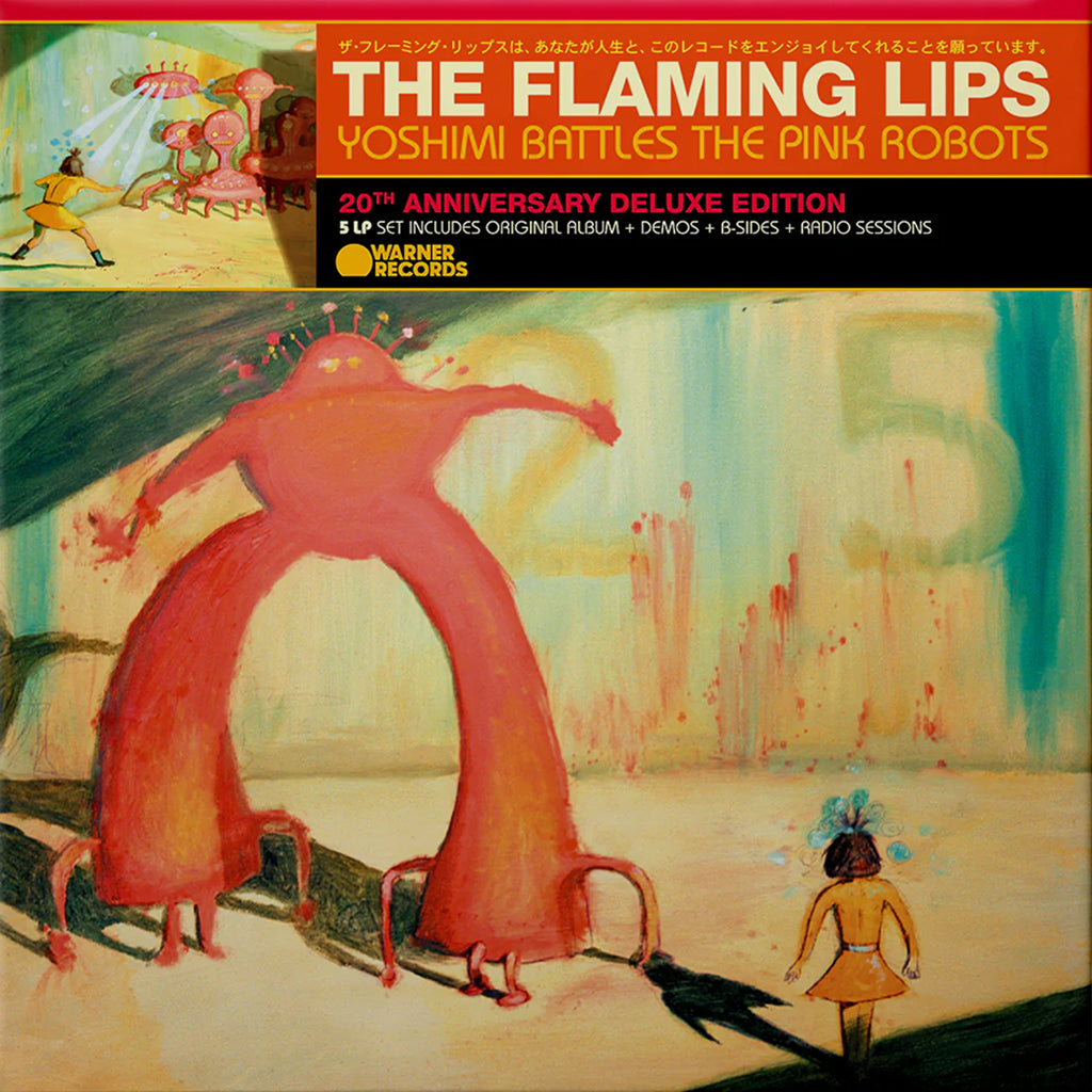 THE FLAMING LIPS - Yoshimi Battles the Pink Robots (20th Anniversary Deluxe Ed.) - 5LP - Vinyl Box Set