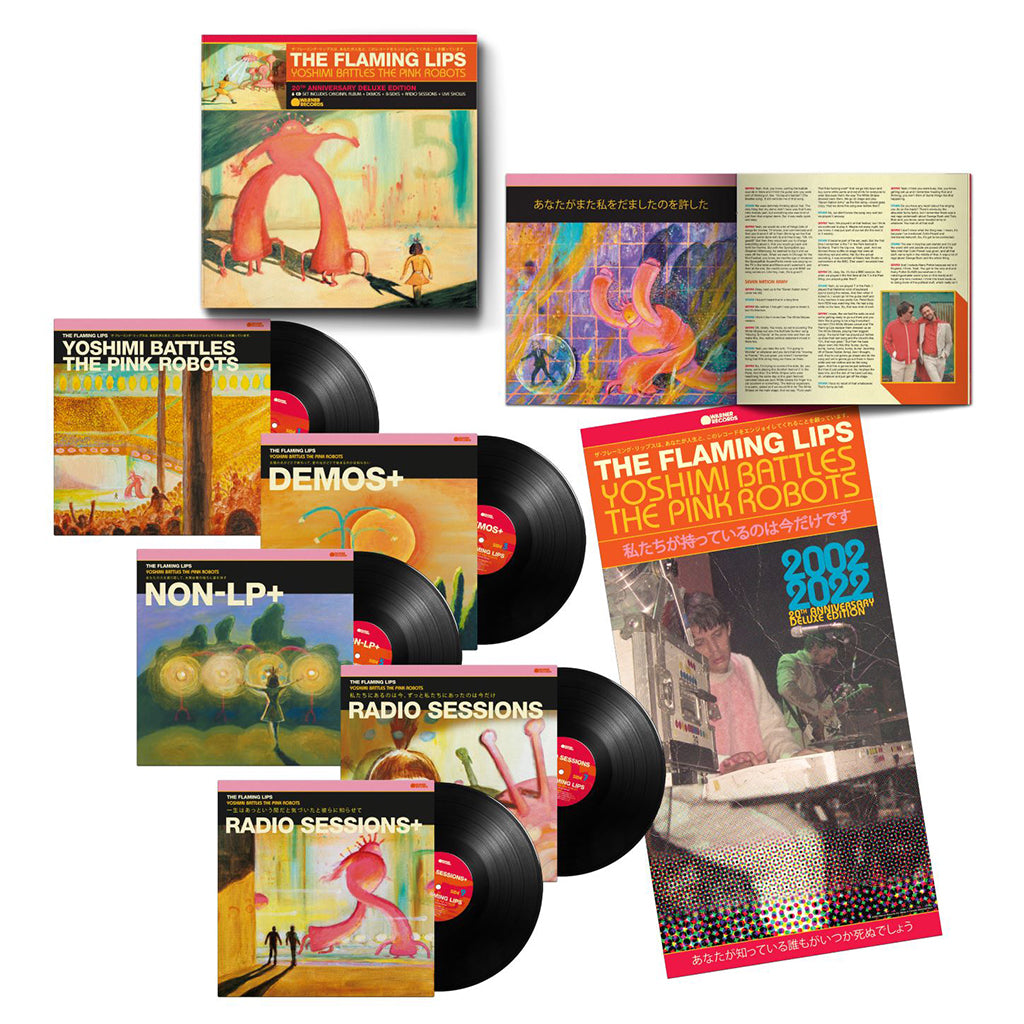 THE FLAMING LIPS - Yoshimi Battles the Pink Robots (20th Anniversary Deluxe Ed.) - 5LP - Vinyl Box Set