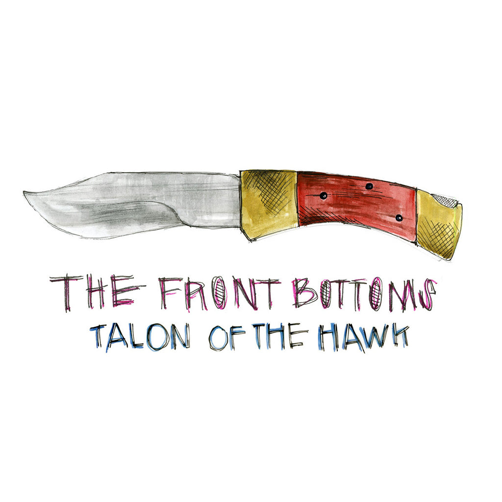 THE FRONT BOTTOMS - Talon Of The Hawk (10 Year Anniversary Edition) - LP - Turquoise Blue Vinyl